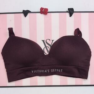 Victoria's Secret Burgundy Bra Bralette Size M
